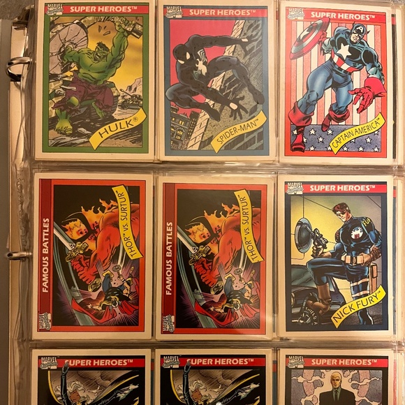 Marvel Universe Comic Cards - Published 1990 - Picture 3 of 6
